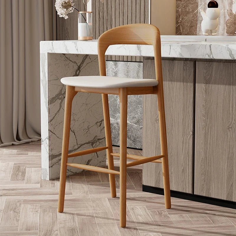 Pipilar Wooden Bar Stool - Image 4