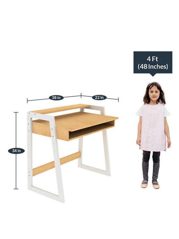 Bethpage Infant Desk in Natural & White finish - Image 3