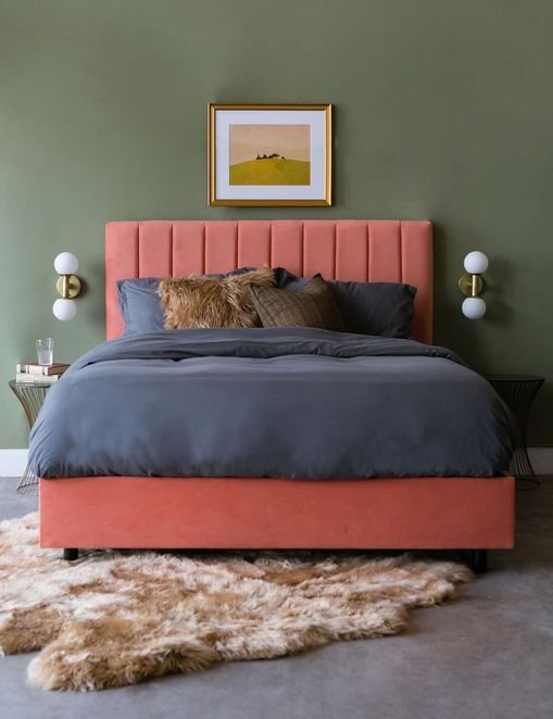 Calista Upholstered Bed - Image 2