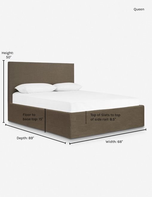 Amara Upholstered Bed - Image 4