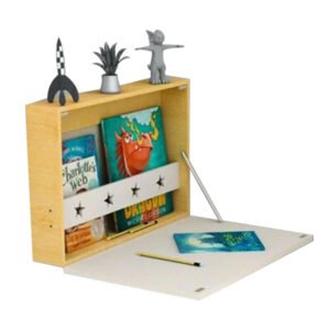 Haywa Wood Writing Desk with Storage