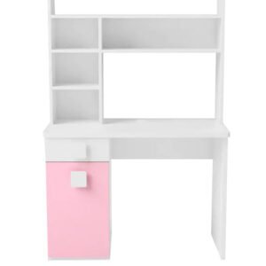 Westerleigh Study Table in Pink Colour