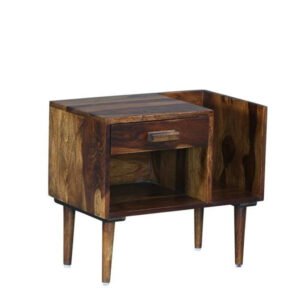 Trough Bed Side Table - Brown